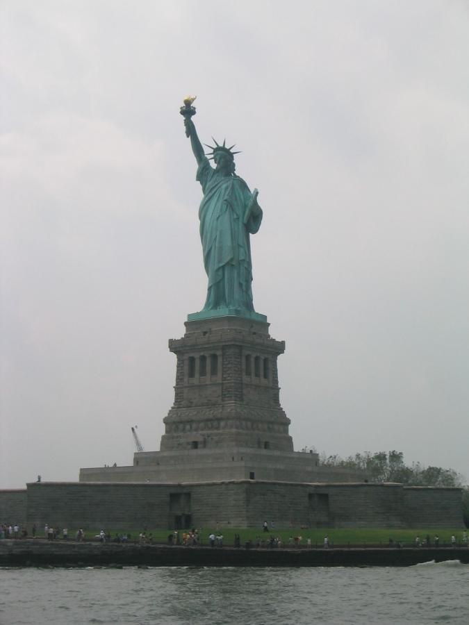 Вид на Статую Свободы
